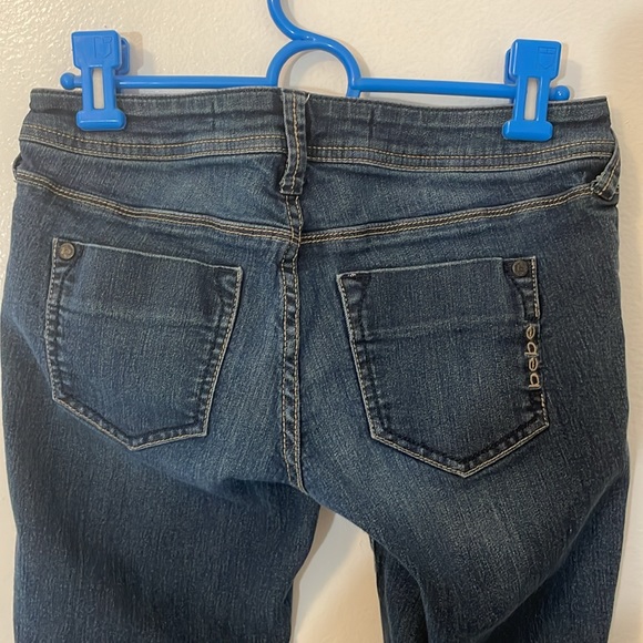 bebe denim blue jeans pants skinny size 26 - Picture 5 of 10